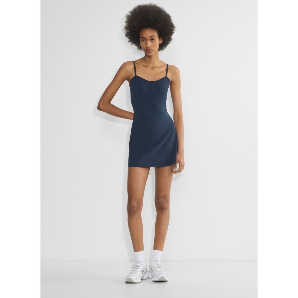 Aritzia BUTTER Toss Sweetheart Sports Dress in Admiral NWT - Picture 2 of 13